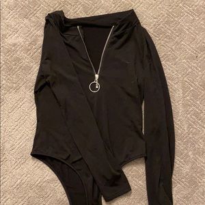 Black bodysuit